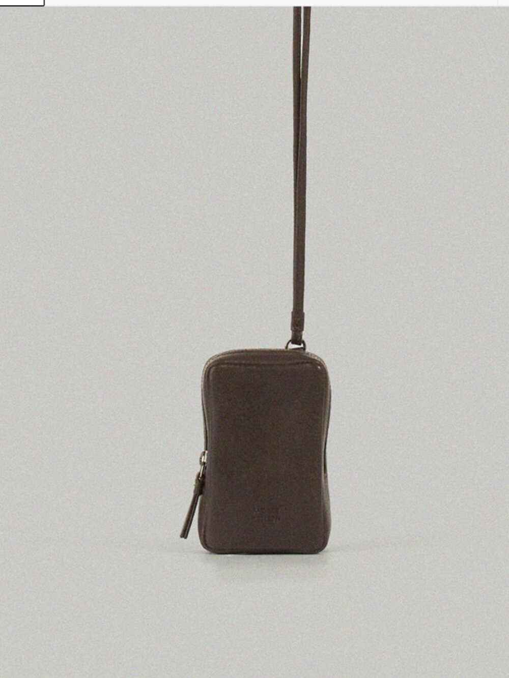 Facade Pattern brand Leather Wallet Pouch with Strap